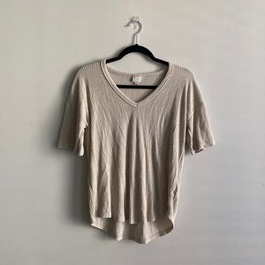 Ribbed Tee